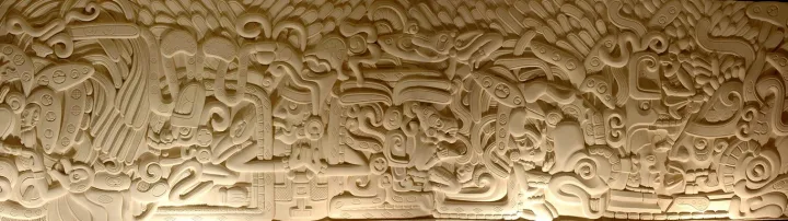 Murales escultóricos, vista 1 del archivo fotográfico