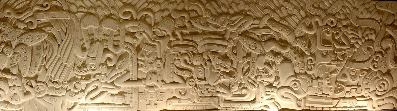 Murales escultóricos, vista ampliada 1
