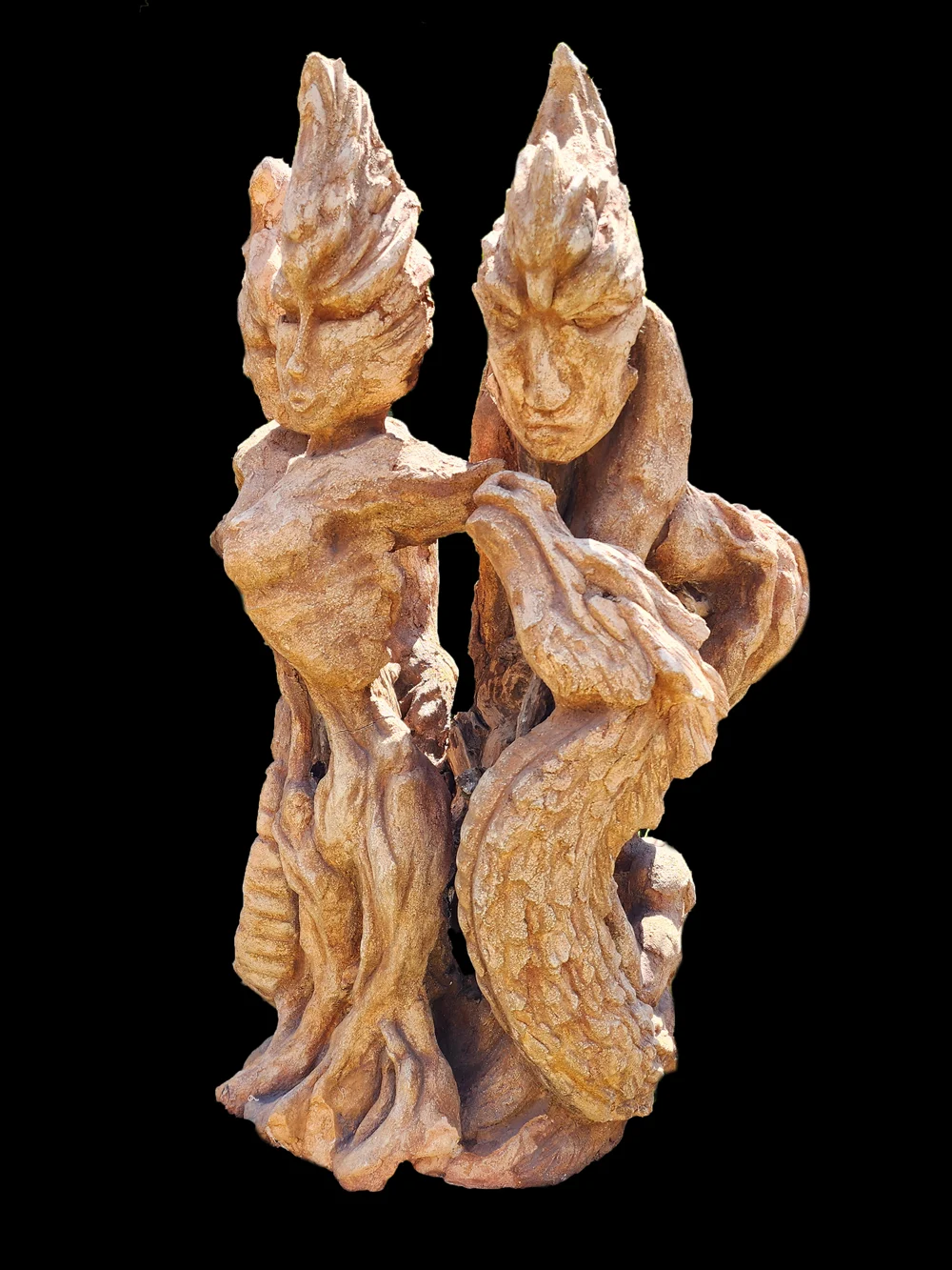 Escultura, vista ampliada 1